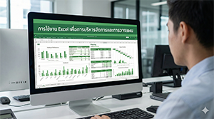 การใช้งาน Excel เพื่อการบริหารจัดการและการวางแผน